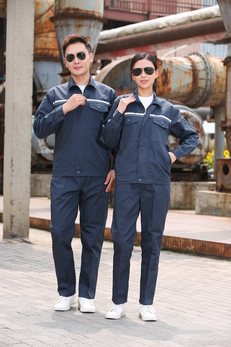 春秋長(zhǎng)袖滌棉工作服